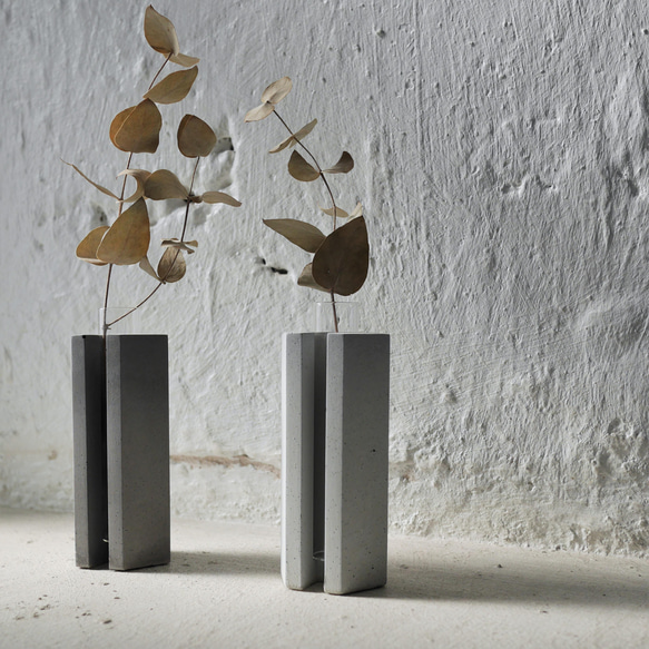 TONE VASE（S） ダークグレー | 明山 オンラインショップ