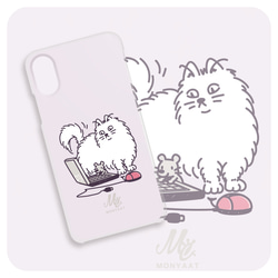 iPhoneケース*ワールドワイドでCHU紫*CT326B 1枚目の画像