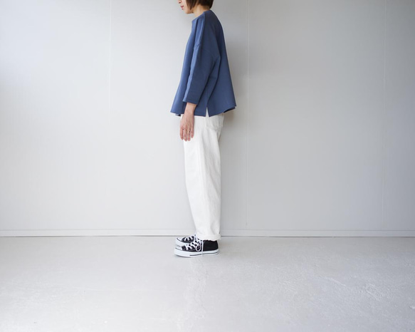 big basque shirt/china blue 7枚目の画像