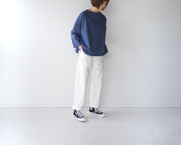 big basque shirt/china blue 9枚目の画像