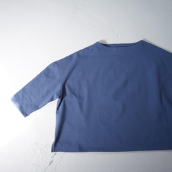 big basque shirt/china blue 17枚目の画像