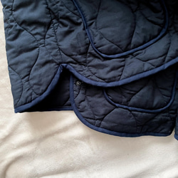 【送料無料】高級ブランド生地のキルティングジャケット[Creema限定] 9枚目の画像