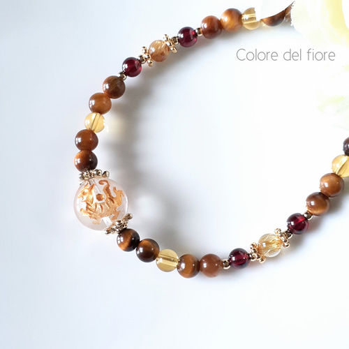 S様専用 タイガーアイ 10個 ラピスラズリ 2個 モリオン 2個 シトリン4個