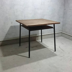 Iron Wood SquareTable VD-202     送料無料(沖縄・離島を除く) 1枚目の画像