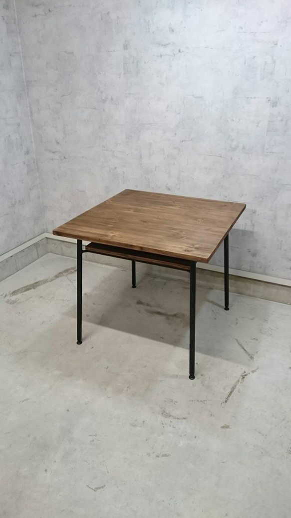 Iron Wood SquareTable VD-202     送料無料(沖縄・離島を除く) 4枚目の画像