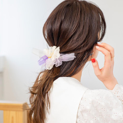 【春季限定】迷你 | Anemone | Blooming 針織髮圈 第1張的照片