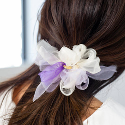 【春季限定】迷你 | Anemone | Blooming 針織髮圈 第3張的照片