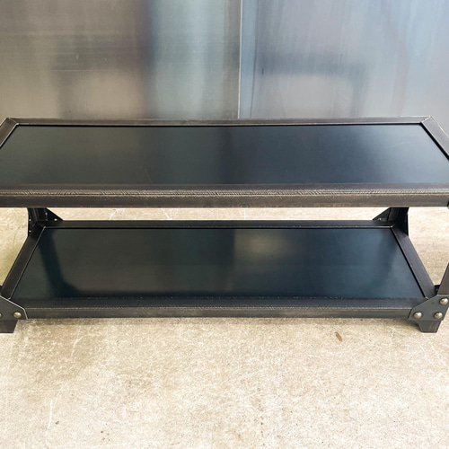 アイアンリベットラック［鉄板］インダストリアル 植物棚