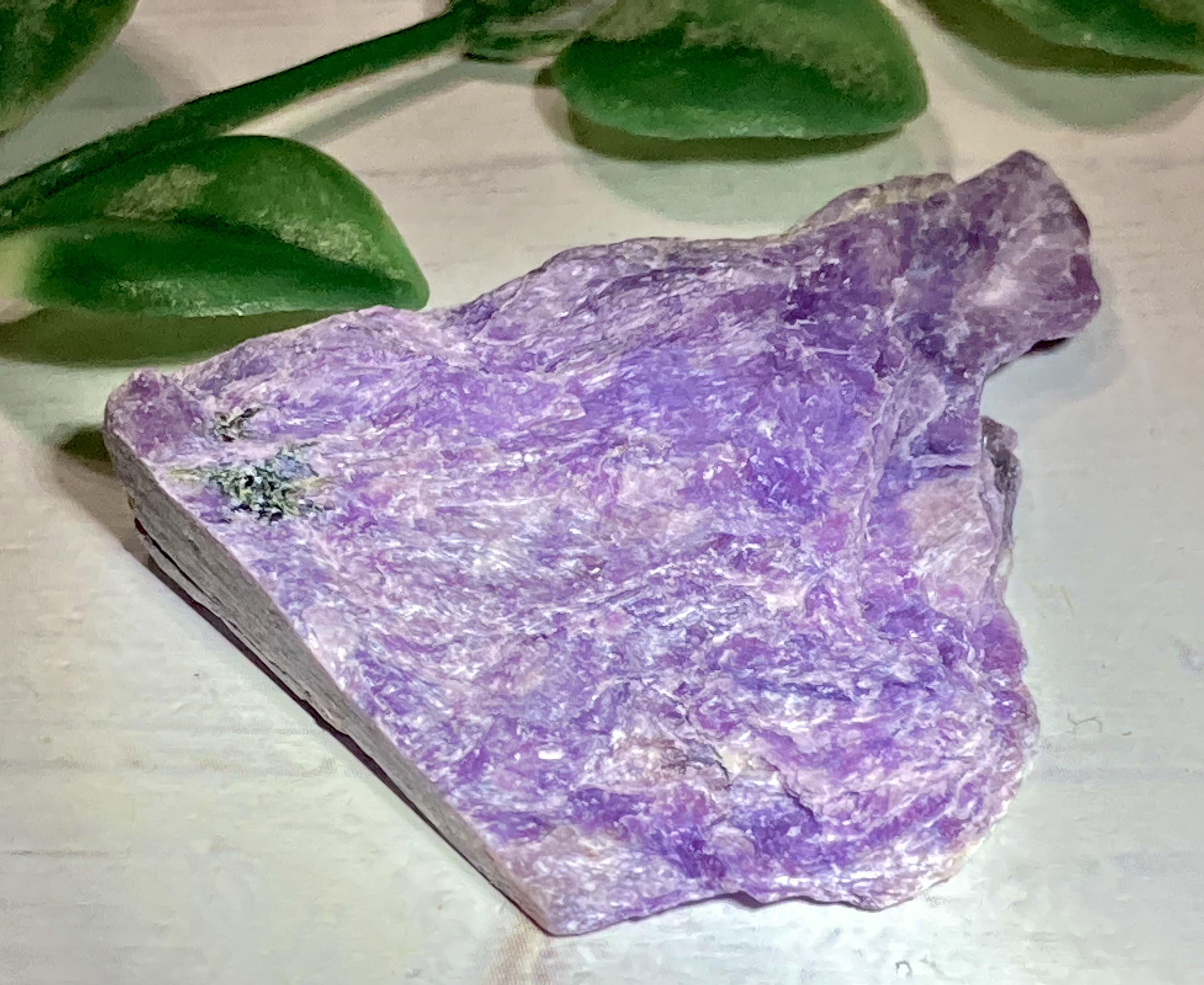 【世界三大ヒーリング石】チャロアライト ラフストーン 瞑想　グラウンディング