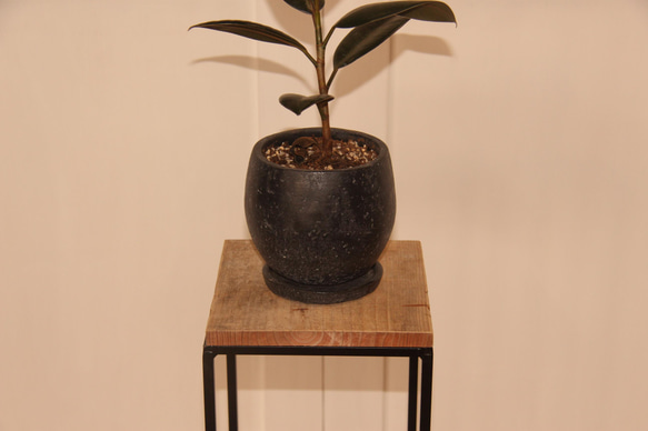 プランタースタンド（L）鉢スタンド　アイアン家具　アイアン什器　植物　古材　観葉植物 6枚目の画像