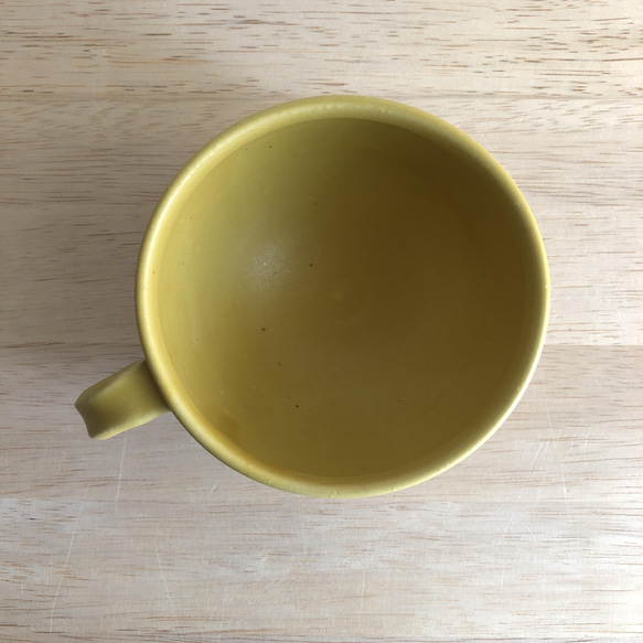 スープカップ（シロクマ・イエロー） 4枚目の画像