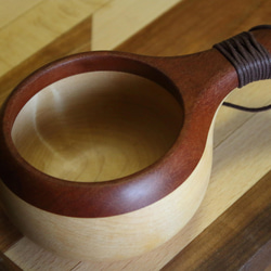ウォールナット材ククサ 木のマグカップ ククサ KUKSA 26 ウォールナット材 キャンプ