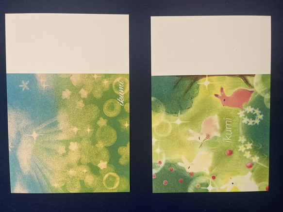 オリジナルヒーリングアートポストカード４枚セット 4枚目の画像