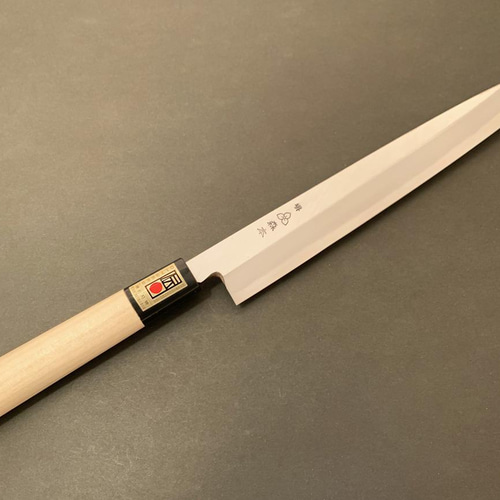 白2鋼 霞研 柳刃包丁 240mm 包丁・ナイフ sakai_morimoto