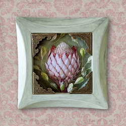 絵画 額縁付 プロテア protea 白鳳凰」縁起物 額アート その他アート Gallery Lien 通販 13722015