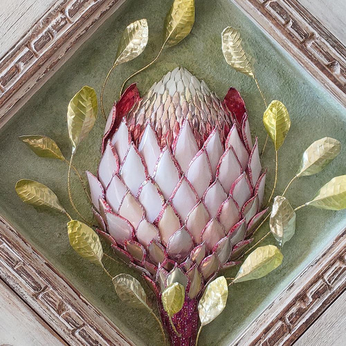 絵画 額縁付 プロテア protea 絵画 額縁付 プロテア protea Trademark Fine Art 'Antique