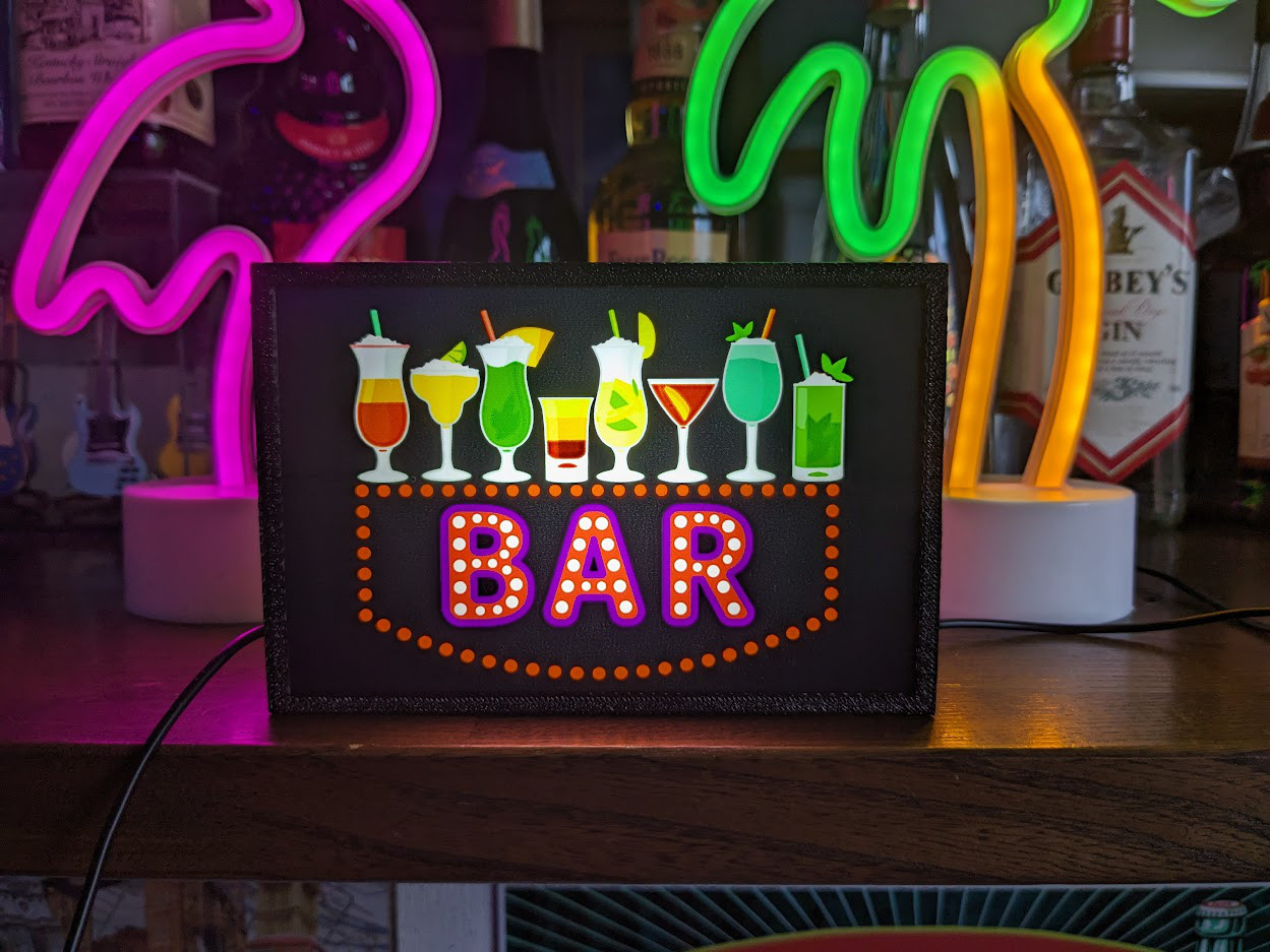 【Lサイズ】ビール ハウス パブ スナック バー 看板 置物 雑貨 ライトBOX 酒 ビール 販売 バー スナック 居酒屋 商店 昭和 レトロ 看板