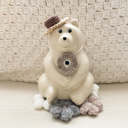 しろくま貯金箱》北海道の森の宝物＊どんぐりポシェット&ぼうし その他