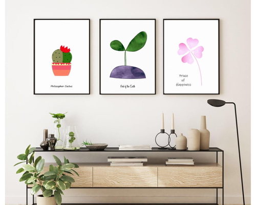 春になれば⭐️【日常にアートを】3枚セット⭐️北欧ポスター ポスター