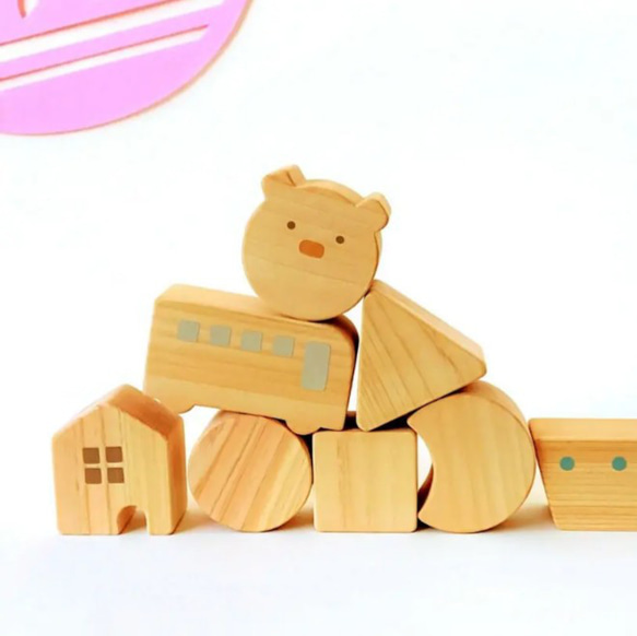 積み木セット～クマくんの小さな物語～ おもちゃ・人形 がんぐのマルミ