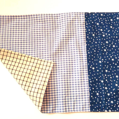 みー様 確認用 星 柄 ランチョンマット ブルー ピンク 裏地あり