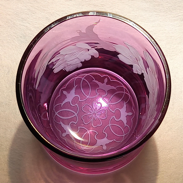 【再販】「桜」　ロックグラス　サンドブラスト 14枚目の画像