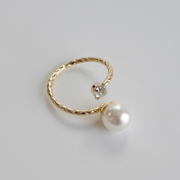高級玻璃珍珠叉環（奧地利製造）｜入學典禮、場合、慶典、禮物 第4張的照片
