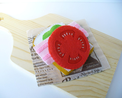 サンドdeピクニックオーダーページ＊フェルトのおままごと サンドdeピクニックオーダーページ＊フェルトのおままごと