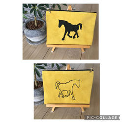 馬 ポーチセット ポーチ SHOーTIME 通販 12004221｜Creema(クリーマ