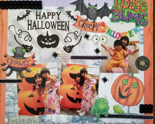 はっぴぃはろうぃん♡フォトアルバム♡スクラップブッキング♡ 4cf7af79d524b096df7c888793de89