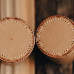 【受注生産】snow peak（スノーピーク） フィールドバリスタ ミル レザーケース プエブロ 9枚目の画像