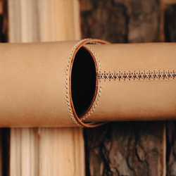 【受注生産】snow peak（スノーピーク） フィールドバリスタ ミル レザーケース プエブロ 7枚目の画像