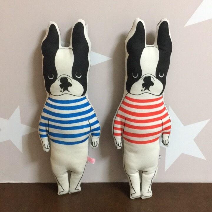 クッションカバー ボストンテリアクッションカバー I Love