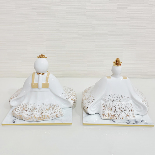 オーダーꕥ世界に一つのおしゃれな陶器の雛人形 ひな人形・雛飾り