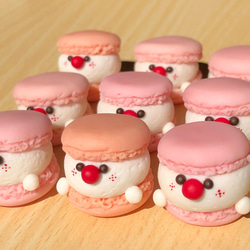マカロンストラップ さくら和マカロン❤︎ストラップ/チャーム - coco*usachi