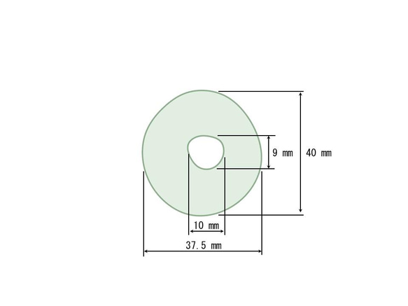 丸①　(くり抜き付き) 9枚目の画像