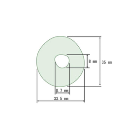 丸①　(くり抜き付き) 7枚目の画像