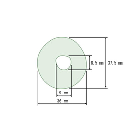 丸①　(くり抜き付き) 8枚目の画像