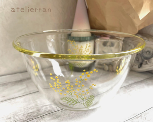 耐熱ガラスボウル ミモザ2200ml お椀・ボウル・鉢 アトリエ蘭 通販
