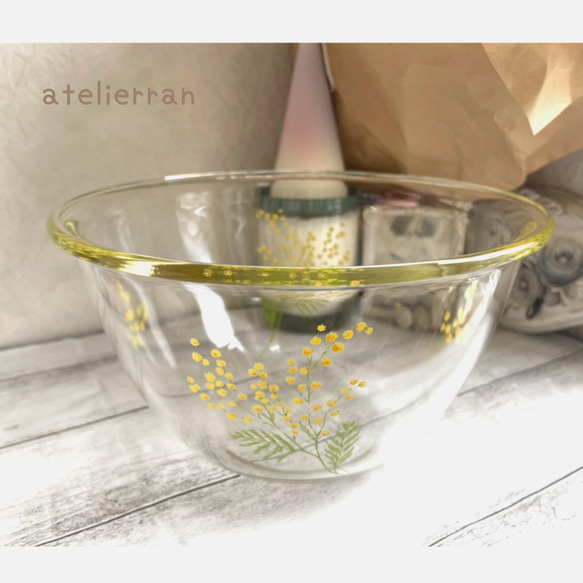 耐熱ガラスボウル ミモザ2200ml お椀・ボウル・鉢 アトリエ蘭 通販