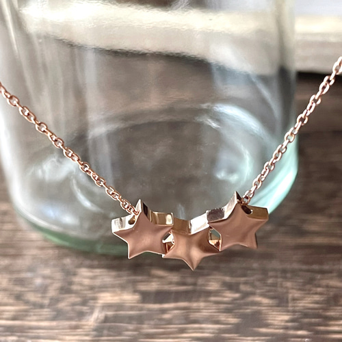 119 ステンレスプレート・星等全てステンレス使用シルバーカラー　ネックレス 1_ba6e34f7-b985-4fc2-9364-
