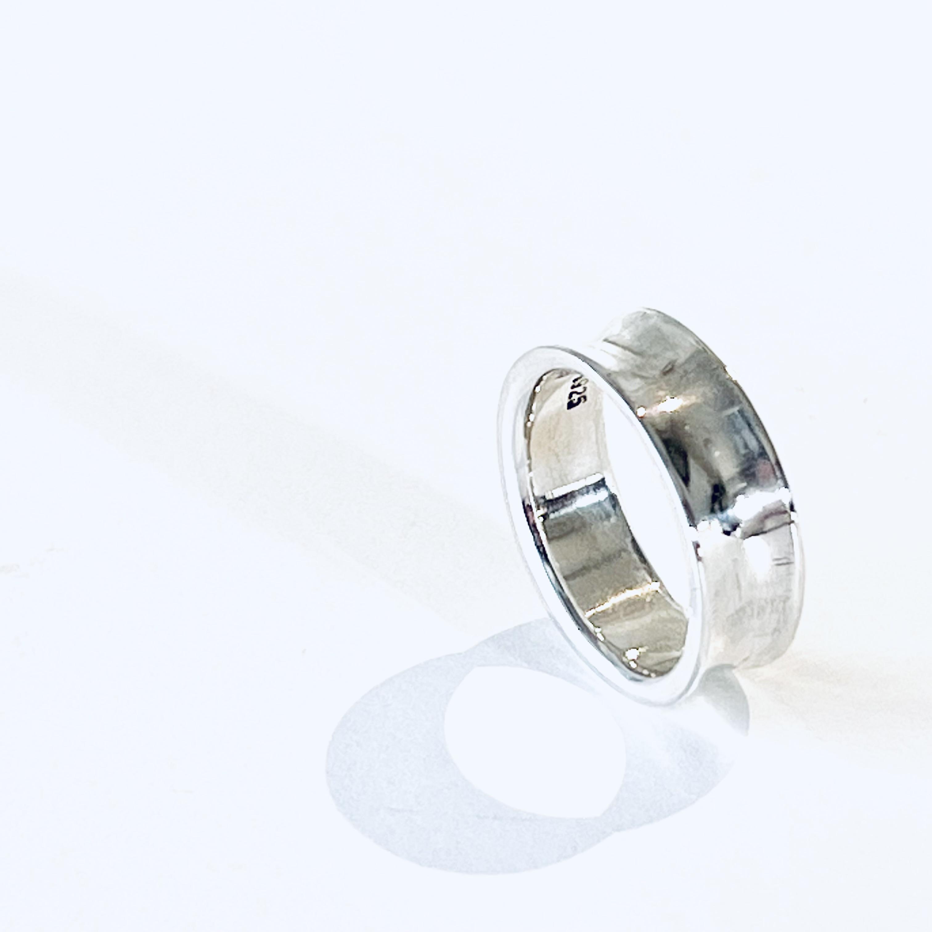 Carve out / silver925 リング