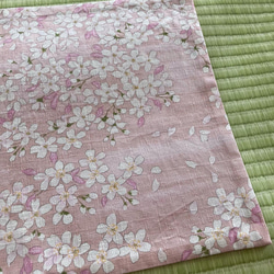 30×40ランチマット 桜(薄ピンク) 1枚目の画像