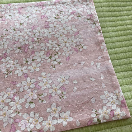 30×40ランチマット 桜(ピンク) ランチョンマット neconeconeconeco