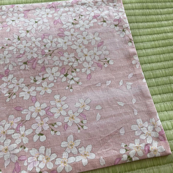 30×40ランチマット 桜(薄ピンク) 1枚目の画像