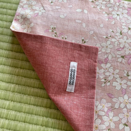 30×40ランチマット 桜(ピンク) ランチョンマット neconeconeconeco