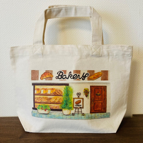 パン屋さんのトートバッグ トートバッグ LULU SHOP 通販 13506387