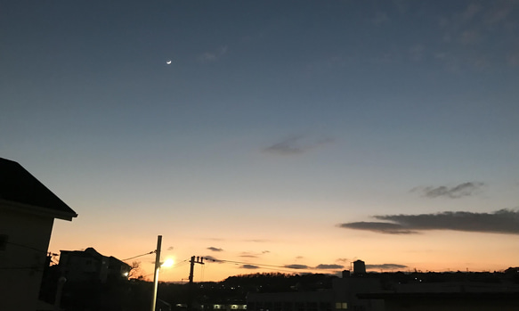 春の夕空ブックカバーとしおりセット2×2 16枚目の画像