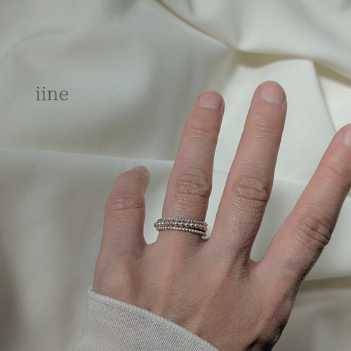 送料無料3点セット】毎日着けたい*デザインリング3点セット【silver925