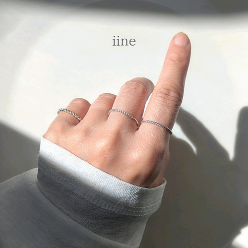 送料無料3点セット】毎日着けたい*デザインリング3点セット【silver925